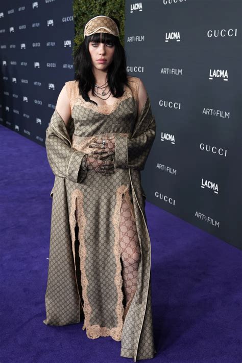 billie eilish lacma dress